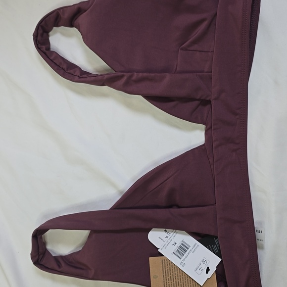 Volcom Simply Seamless Halter Bikini Top Purple Size Xl NwT. - Picture 6 of 9
